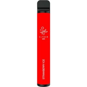 Vaper desechable ELFBAR ELF600 Strawberry Ice 20MG
