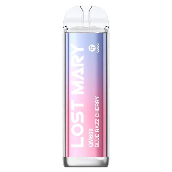 Vaper desechable ELFBAR Lost Mary QM600 Blue Razz Cherry 20MG