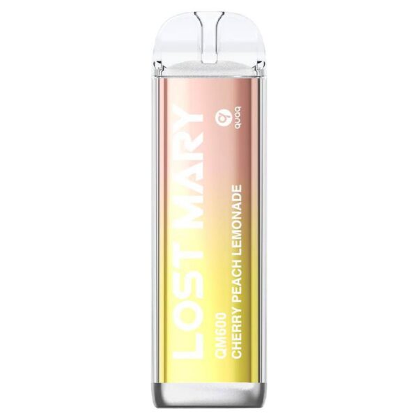 Vaper desechable ELFBAR Lost Mary QM600 Cherry Peach Lemonade 20MG