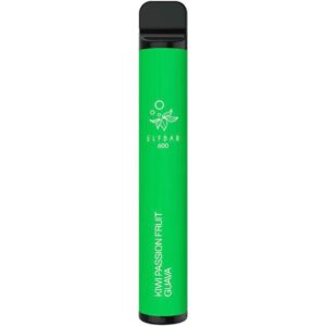 Vaper desechable ELFBAR ELF600 Kiwi Passion Fruit  Guava 20MG
