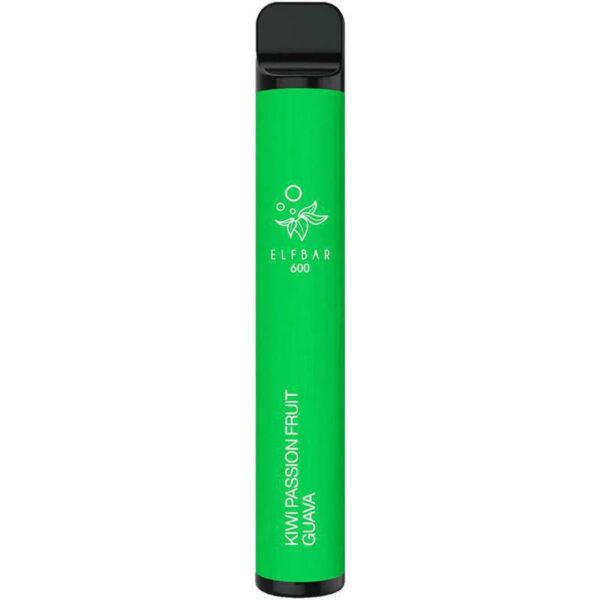 Vaper desechable ELFBAR ELF600 Kiwi Passion Fruit  Guava 20MG