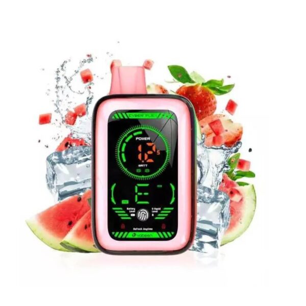 Muss Cyber Flex Strawnerry Watermelon Sin Nicotina 18ML