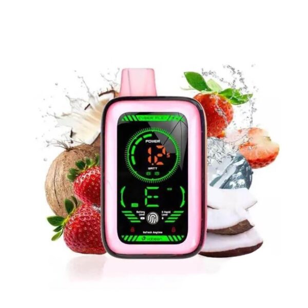 Muss Cyber Flex Strawberry Coconut Sin Nicotina 18ML