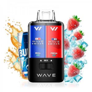Vaper Bud Vape Wave Switch Fresa Ice & Bull Ice Sin Nicotina 16ml