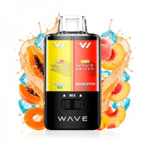 Vaper Bud Vape Wave Melocoton Ice & Papaya Ice Sin Nicotina 16ml