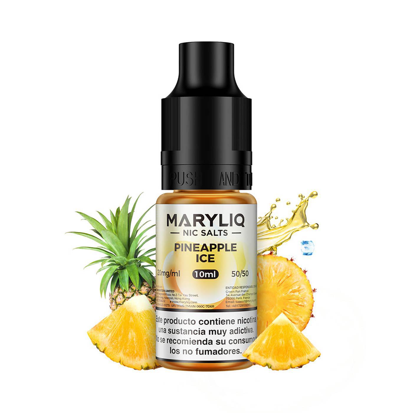 Sales de Nicotina MaryLiq by Lost Mary Pineapple Ice 10mg