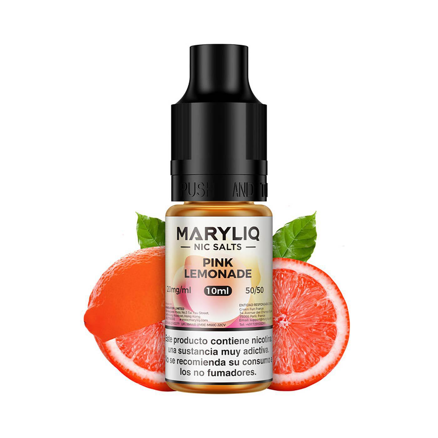 Sales de Nicotina MaryLiq by Lost Mary Pink Lemonade 10mg