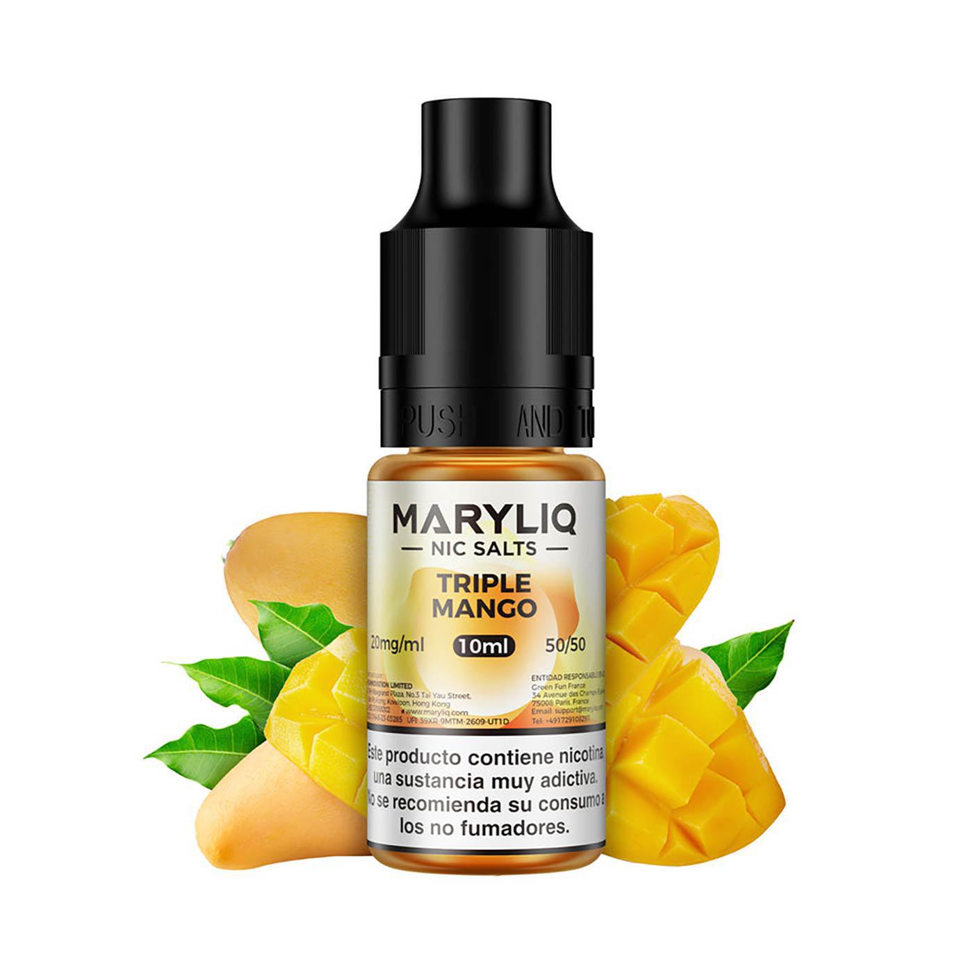 Sales de Nicotina MaryLiq by Lost Mary Triple Mango 10mg