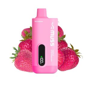 Muss Tech 8000 Triple Strawberry Sin Nicotina 15ML