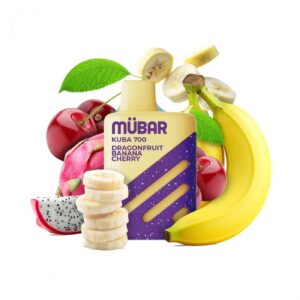 Mübar Kuba 700 Dragonfruit Banana Cherry 20mg