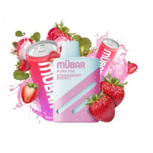 Mübar Kuba 700 Strawberry Energy 20mg