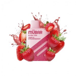 Mübar Kuba 700 Triple Strawberry 20mg