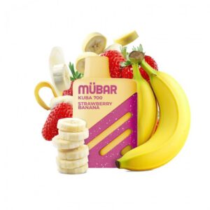 Mübar Kuba 700 Strawberry Banana 20mg