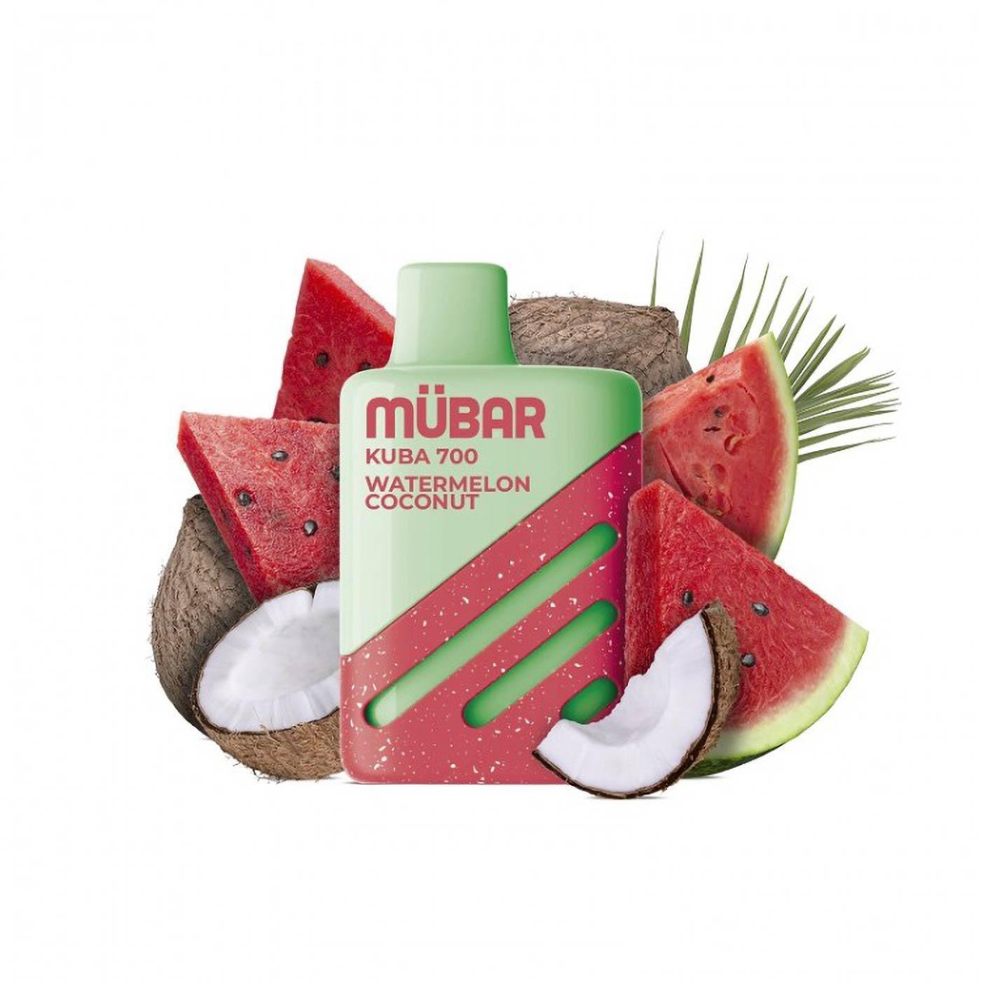 Mübar Kuba 700 Watermelon Coconut 20mg
