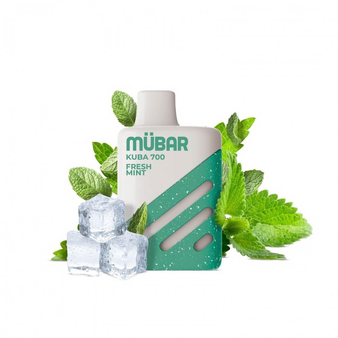 Mübar Kuba 700 Fresh Mint Sin Nicotina