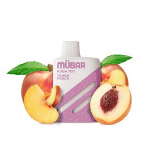 Mübar Kuba 700 Triple Peach Sin Nicotina