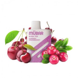 Mübar Kuba 700 Cherry Cramberry Sin Nicotina