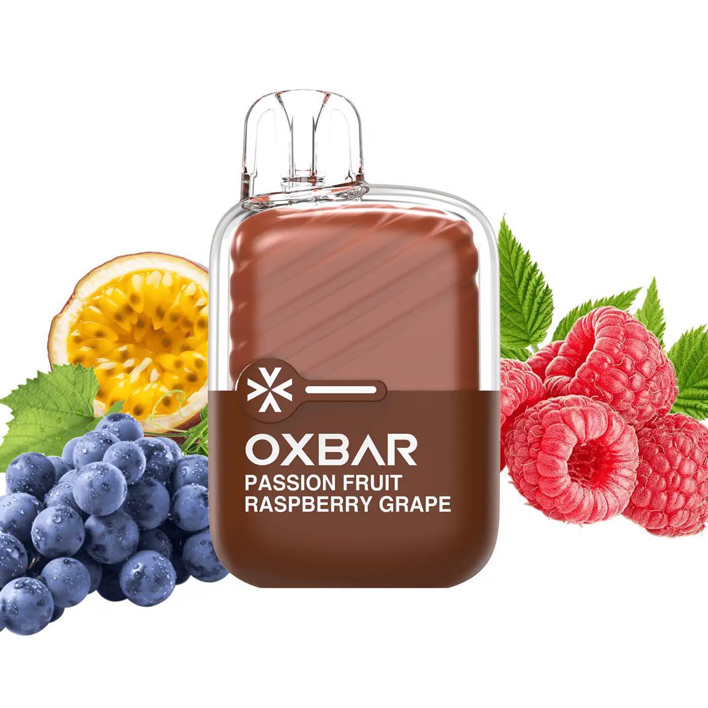 Oxbar Mini Passion Fruit Raspberry Grape 20mg