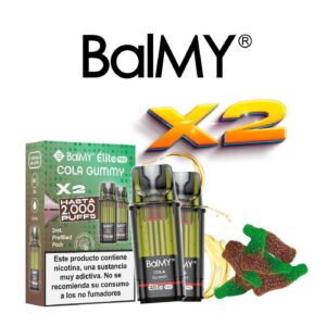 Cartucho BalMY Élite Pro Cola Gummy (Pack 2 Unidades)