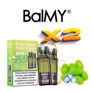 Cartucho BalMY Élite Pro Magic Melon (Pack 2 Unidades)