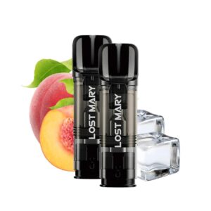 Cápsulas Lost Mary Tappo Pro Peach Ice Sin Nicotina ( Pack 2 unidades)