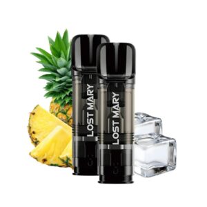 Cápsulas Lost Mary Tappo Pro Pineapple Ice Sin Nicotina ( Pack 2 unidades)