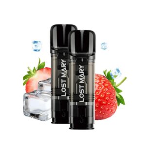 Cápsulas Lost Mary Tappo Pro Strawberry Ice Sin Nicotina ( Pack 2 unidades)