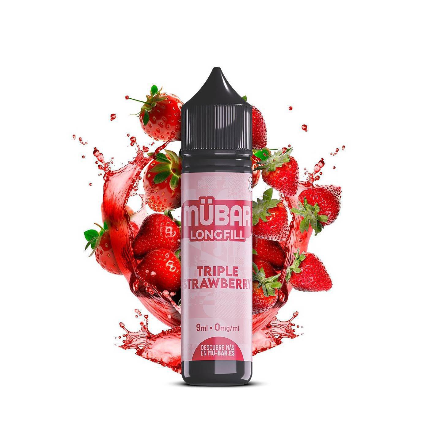 Aroma Mübar Longfill Triple Strawberry 9ml