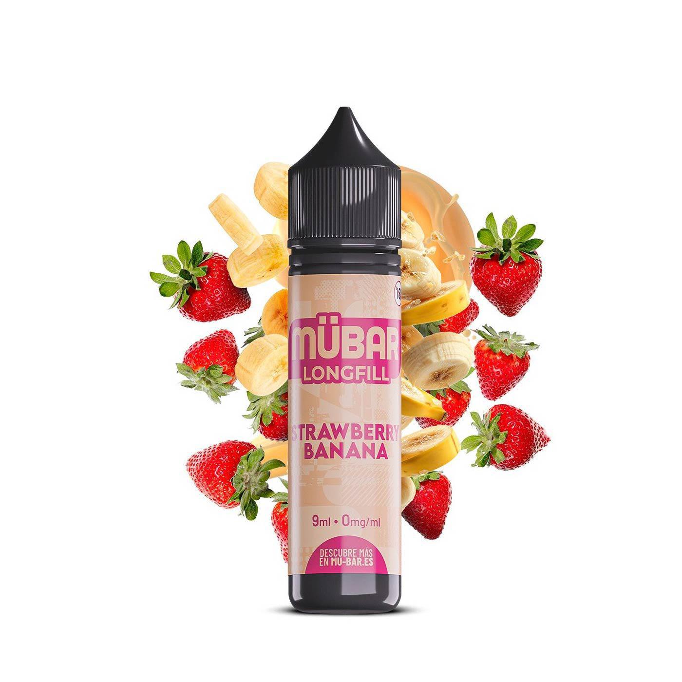 Aroma Mübar Longfill Strawberry Banana 9ml