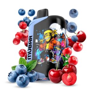 Mübar Eden Beast 50K Blueberry Cherry Cramberry Sin Nicotina 18ML