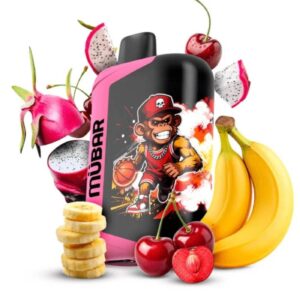 Mübar Eden Beast 50K Dragon Fruit Banana Cherry Sin Nicotina 18ML