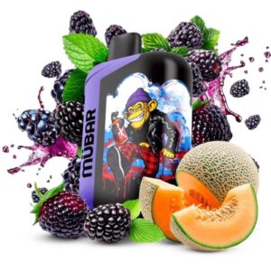 Mübar Eden Beast 50K Blackberry Melon Mint Sin Nicotina 18ML