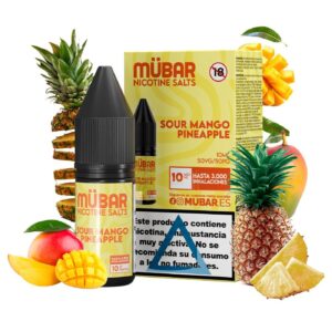 Sales de Nicotina Mübar Sour Mango Pineapple 10mg