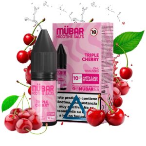Sales de Nicotina Mübar Triple Cherry 10mg