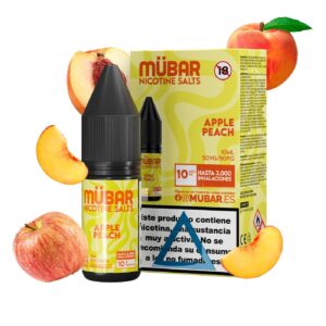 Sales de Nicotina Mübar Apple Peach 10mg