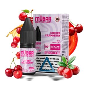 Sales de Nicotina Mübar Cherry Cranberry 10mg