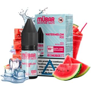 Sales de Nicotina Mübar Watermelon Ice 10mg