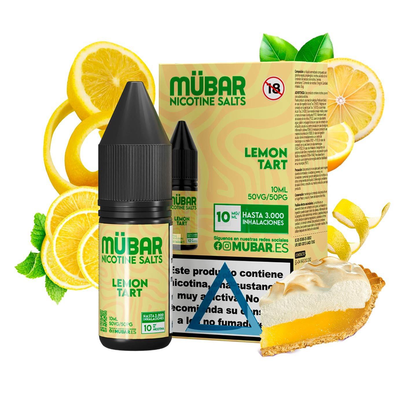 Sales de Nicotina Mübar Lemon Tart 10mg