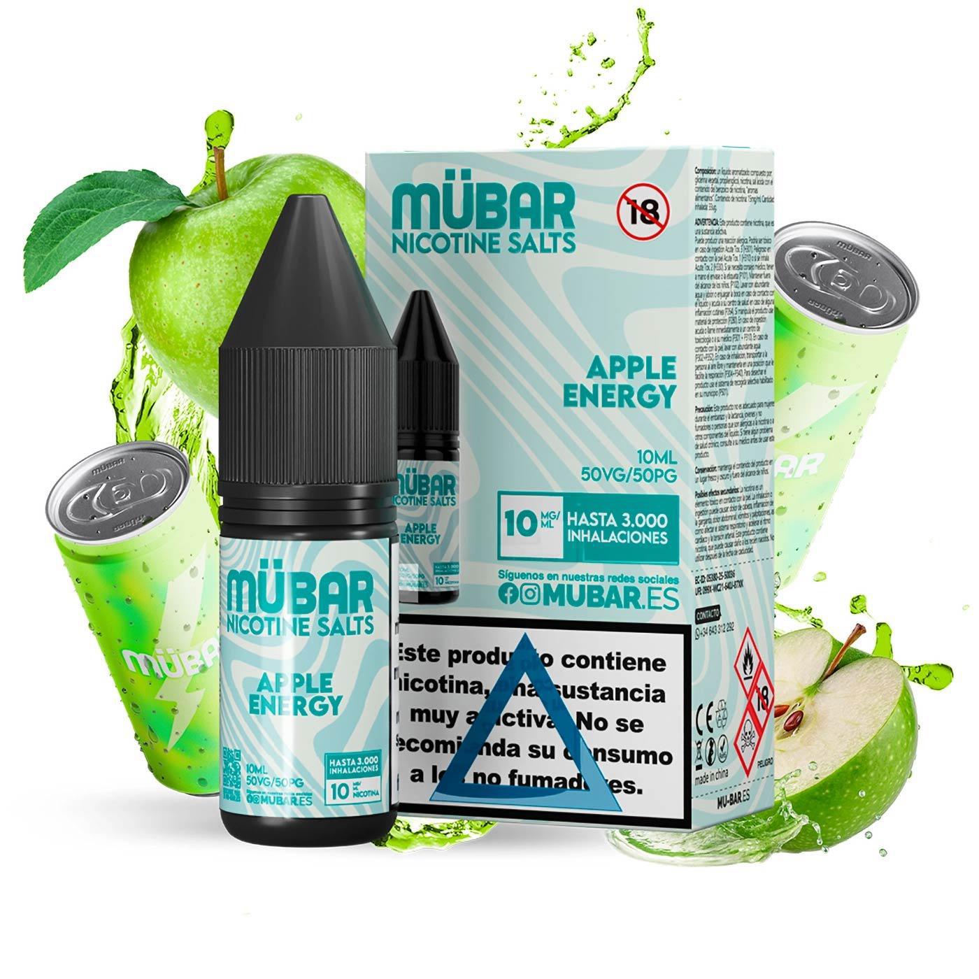 Sales de Nicotina Mübar Apple Energy 10mg