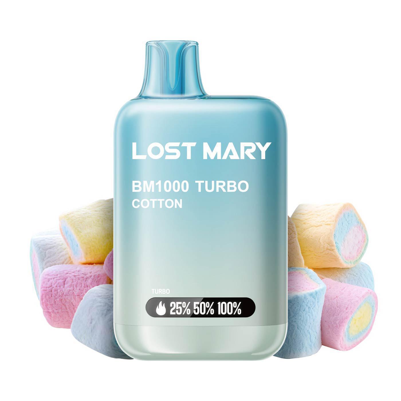 Vaper Lost Mary BM1000 TURBO Cotton 20mg