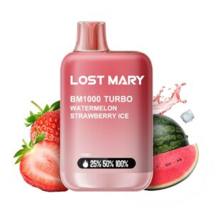 Vaper Lost Mary BM1000 TURBO Watermelon Strawberry Ice 20mg