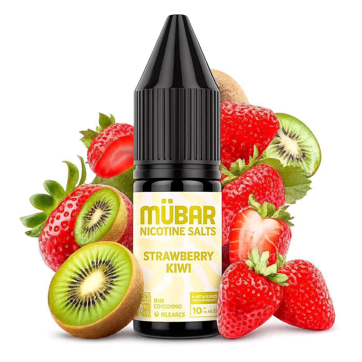 Sales de Nicotina Mübar Strawberry Kiwi 10mg