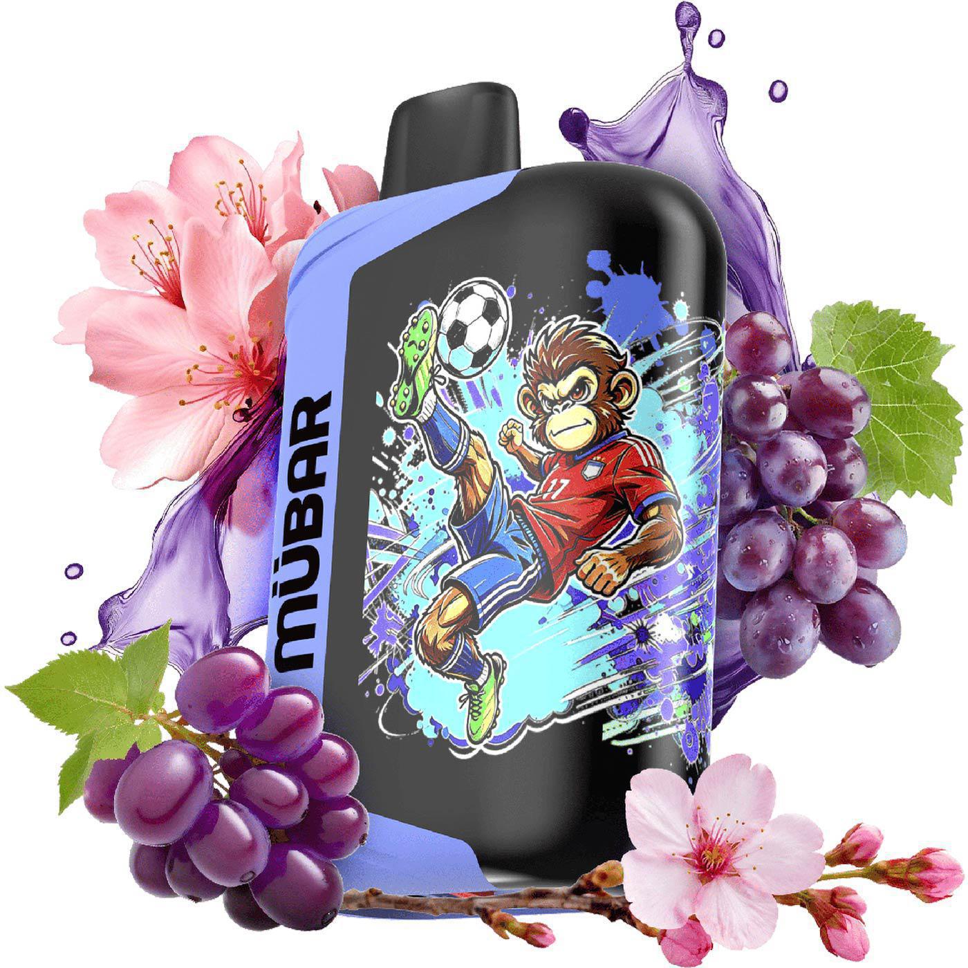 Mübar Eden Beast 50K Sakura Grape Sin Nicotina 18ML