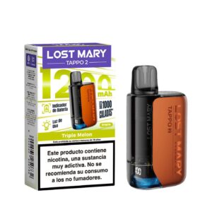 Vaper recargable Lost Mary Tappo 2 Kit Triple Melon 20MG