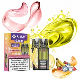 Cartucho BalMY Élite Pro Strawberry-Banana (Pack 2 Unidades)