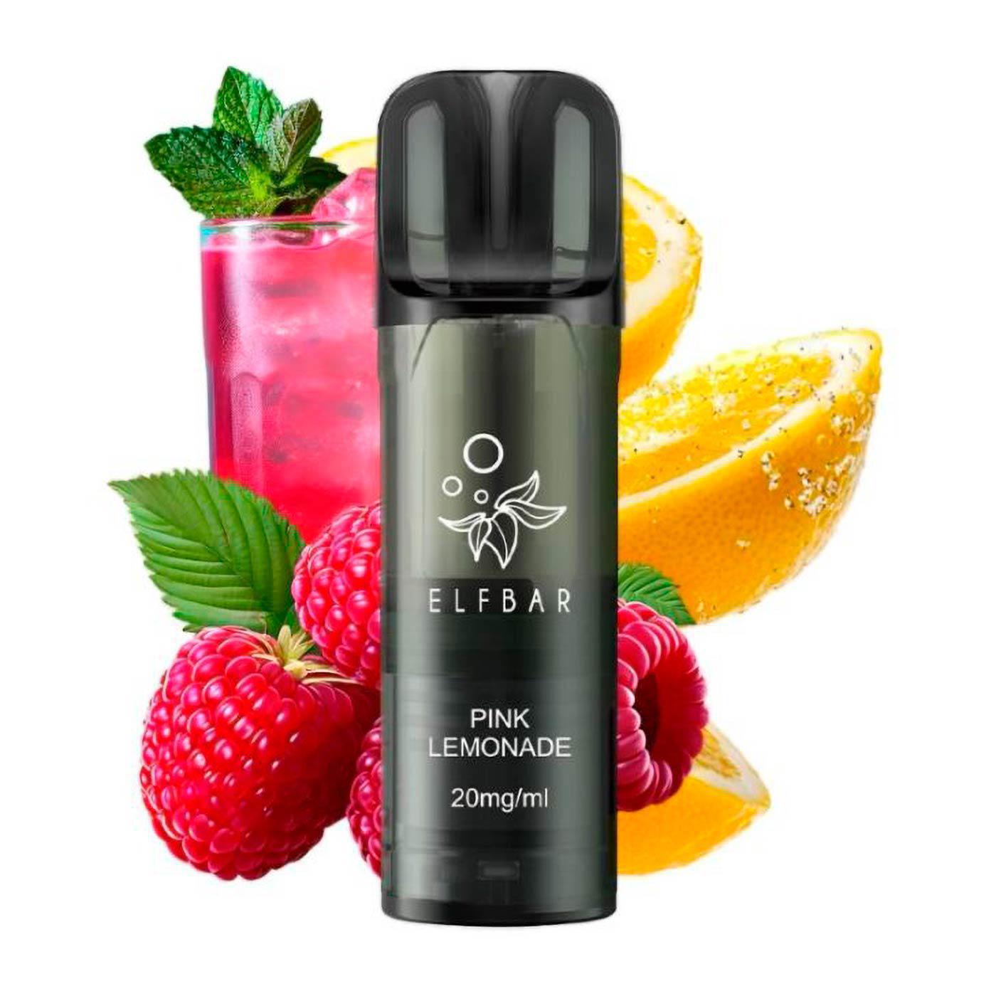 Elfbar Elfa PRO V2 Capsulas x2 Pink Lemonade 20mg