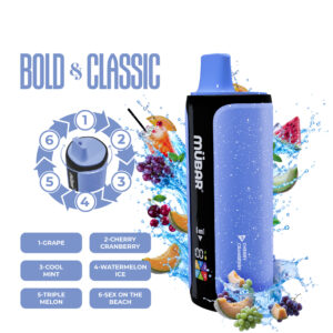 Mübar 6 en 1 240K Bold Classic Sin Nicotina