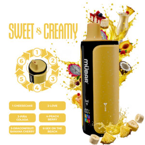 Mübar 6 en 1 240K Sweet Creamy Sin Nicotina